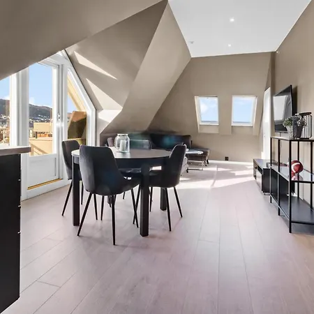 Penthouse Apartment In Bergen Esterno foto
